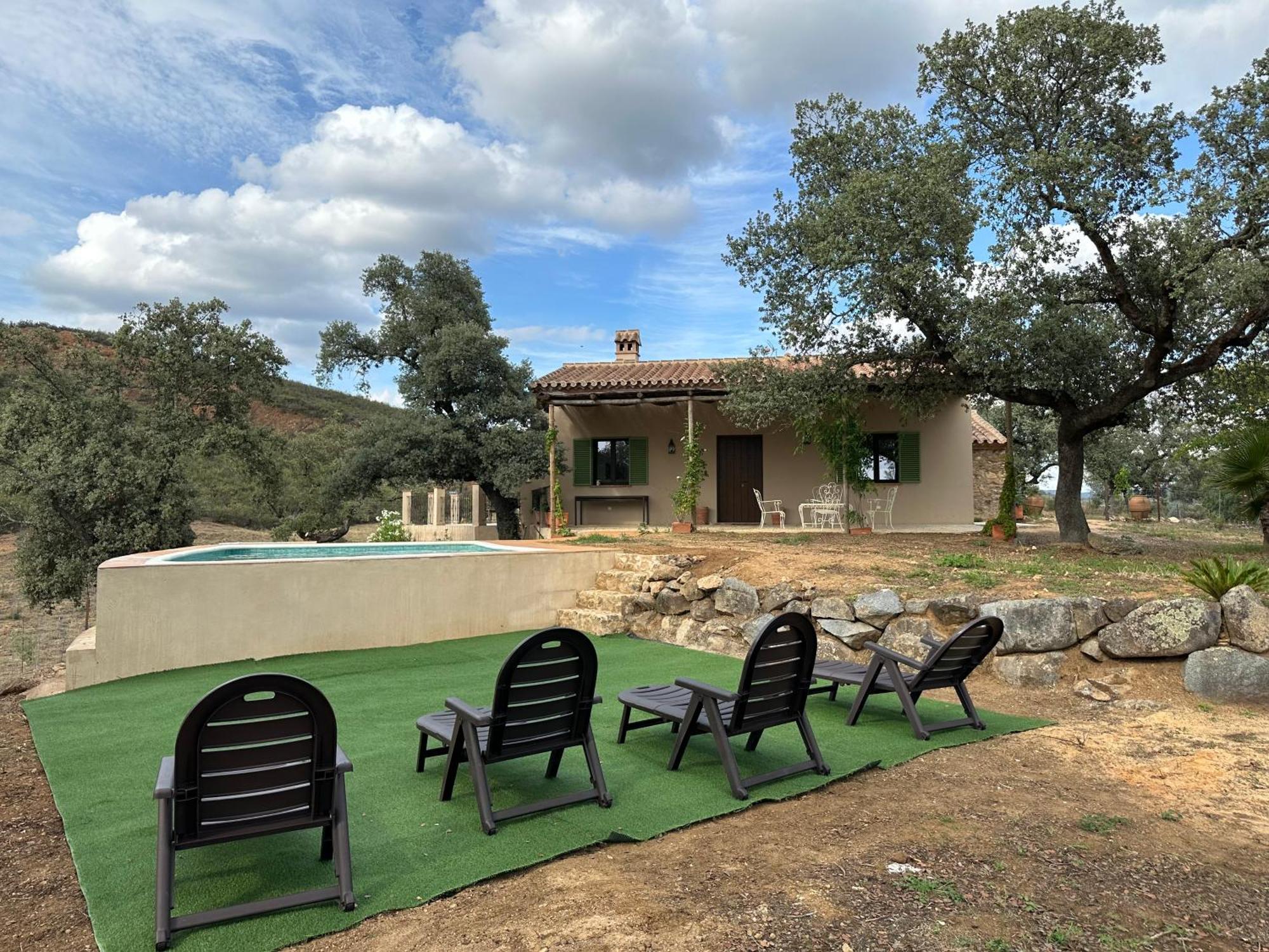 Alojamiento Rural En Aracena. Finca El Rehilete Εξωτερικό φωτογραφία